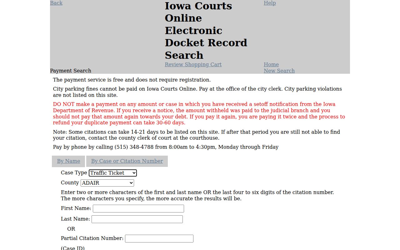 Lucas County warrant records payment search